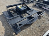 Unused 72” JCT Skid Loader Brush Cutter