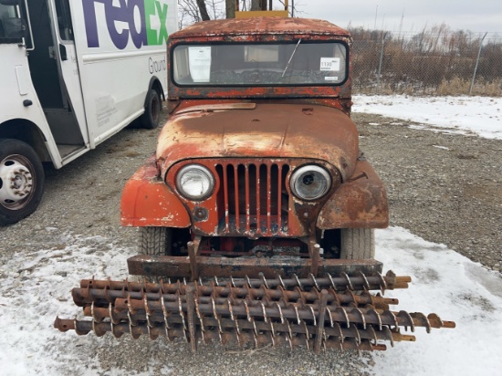 1959 Willys Jeep Custom Drill Rig | Online Auctions | Proxibid