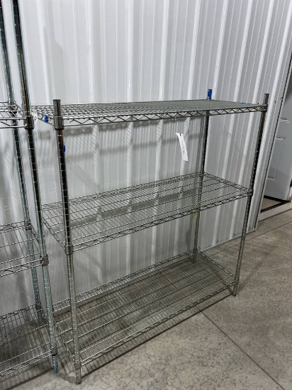 3 Shelf Stainless Rack