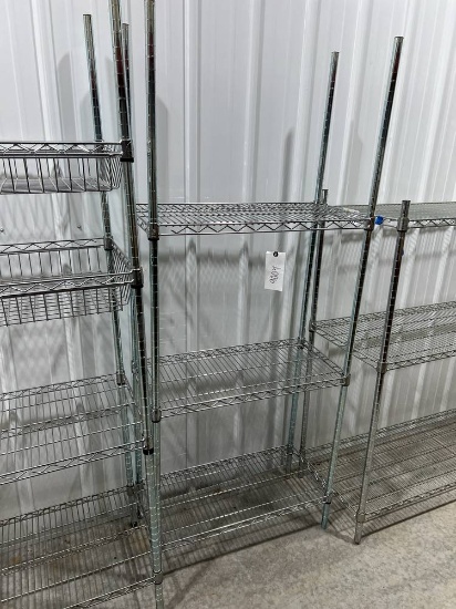 3 Shelf Stainless Rack