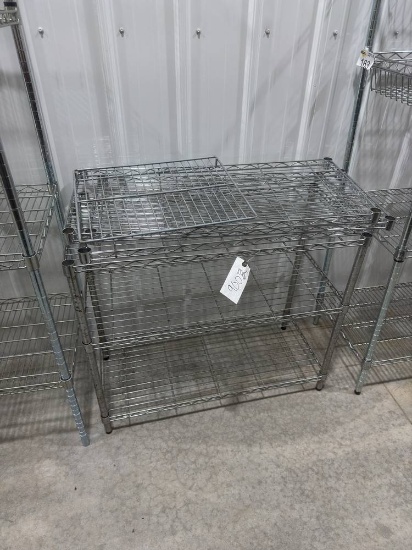 2 Shelf Stainless Rack, Rack Parts