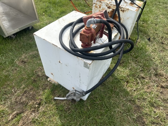 50 Gallon Tank, Fill-Rite Electric Pump