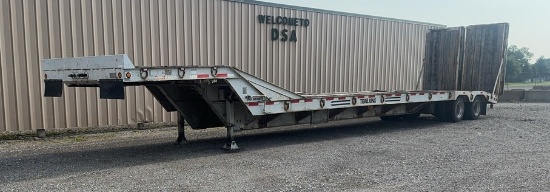 1998 Trail King Paver Special Lowboy w/Hydraulic Ramps