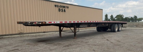 2019 Fontaine 48' Aluminum Flatbed Trailer