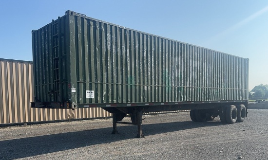 1992 Strick Trailer Chassis w/ 40' Modified Open-Top Container