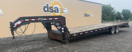 2018 PJ FS302 30' Gooseneck Trailer
