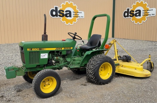 John Deere 650 Compact Tractor