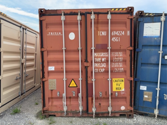 40' High Cube Shipping Container