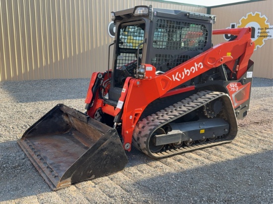 2024 Kubota SVL75-3 Track Skid Loader
