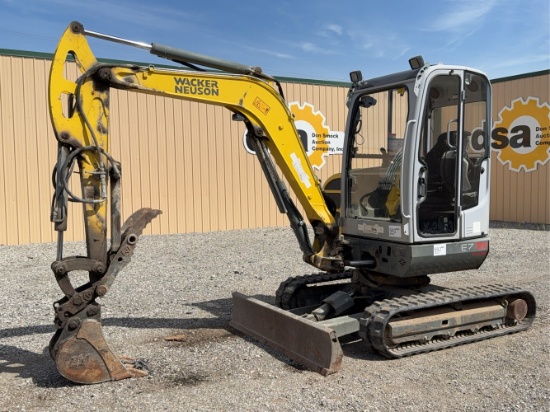 Wacker Neuson EZ38 Mini Excavator, Mini Excavator