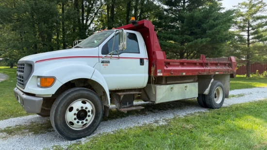2003 F650 XL Super Duty Contractor Dump Truck