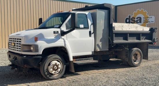 2009 Chevrolet C4500 Contractor Dump Truck