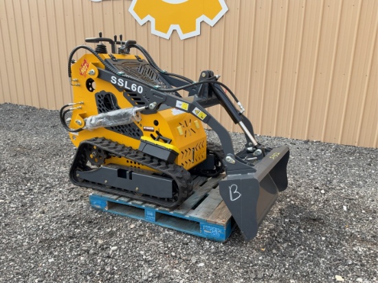 Unused Stand On Skid Loader
