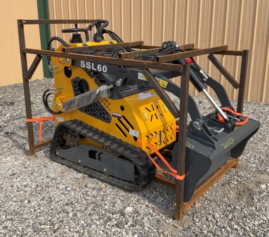 Unused Stand On Skid Loader