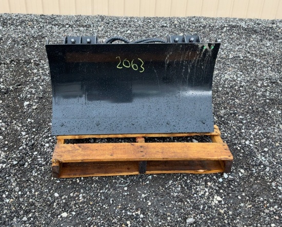 Unused Hydraulic 39” Dozer Blade For Mini Skid Loader