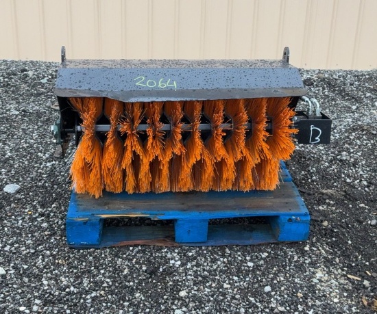 Unused 38” Hydraulic Broom For Mini Skid Loader