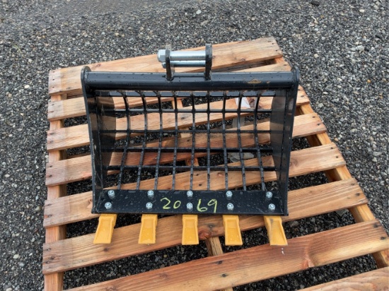Unused Rock Bucket With Teeth For Mini Excavator