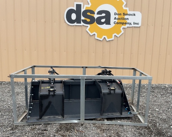 Unused LandHonor 72” Grapple Bucket For Skid Loader