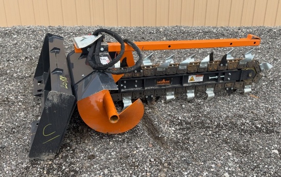 Unused LandHonor Trencher For Skid Loader