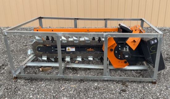 Unused LandHonor Trencher For Skid Loader