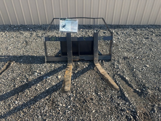 Unused LandHonor 38” Mini Pallet Forks For Mini Skid Loader