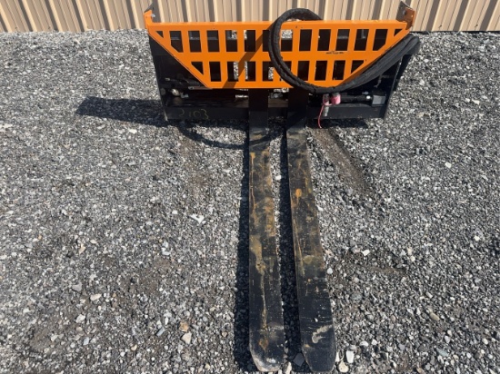 Unused LandHonor 48” Hydraulic Pallet Forks For Skid Loader