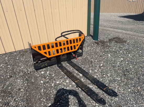 Unused LandHonor 48” Hydraulic Pallet Forks For Skid Loader