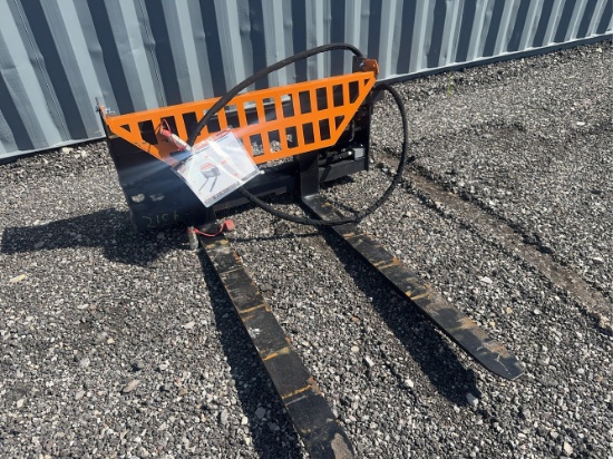 Unused LandHonor 48” Hydraulic Pallet Forks For Skid Loader