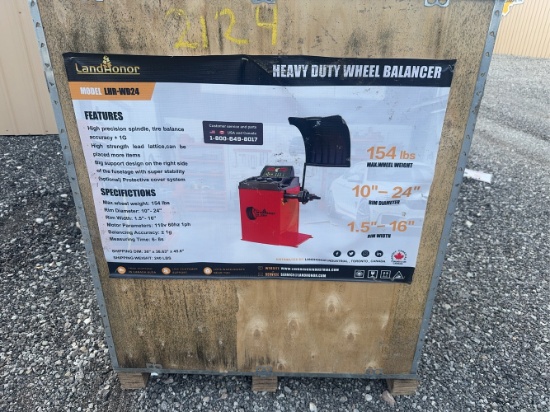 Unused LandHonor Heavy Duty Wheel Balancer