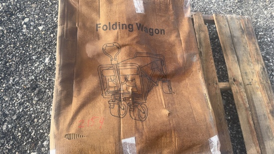 (2) Unused Folding Wagons
