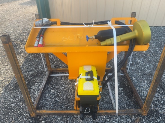 Unused Future Pile Hammer For Skid Loader