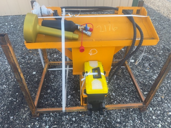 Unused Future Pile Hammer For Skid Loader
