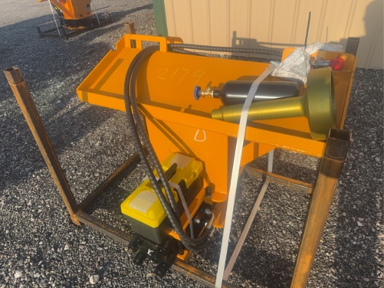 Unused Future Pile Hammer For Skid Loader