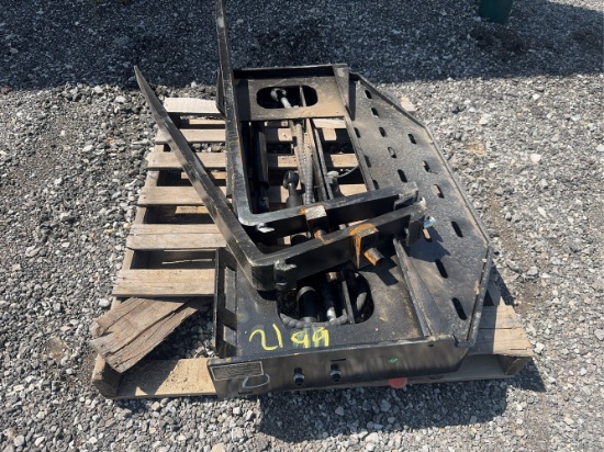 Unused Future Hydraulic 58” Forks For Skid Loader