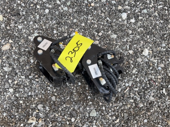 (2) Unused 2026 Future Mini Excavator Hydraulic Quick Tach