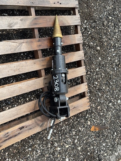 Unused 2026 Future Mini Excavator Cone Log Splitter Attachment