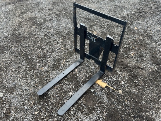 Unused 2026 Future 28” Forks Mini Excavator Forks