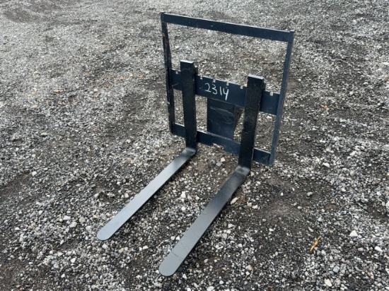 Unused 2026 Future 29” Forks Mini Excavator Forks