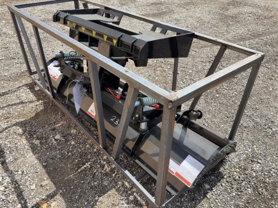 Unused 2026 AGT Mower King SPA84 Skid Loader Snow Plow