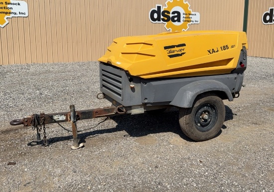 2008 Atlas Copco XAS 185 Towable Air Compressor