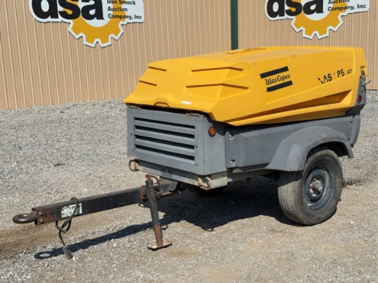 Atlas Copco XAS 185 Towable Air Compressor