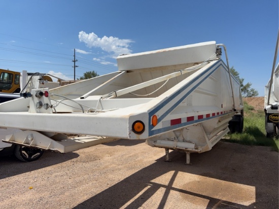 2000 Beall 56,000# 21 Cubic Yard Bottom Dump Trailer