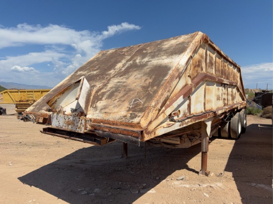 1958 Peerless S2P2HS Belly Dump Trailer
