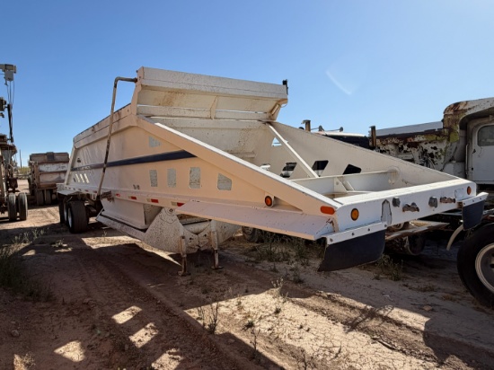 1996 Trail King TK54DBU-402 Belly Dump Trailer
