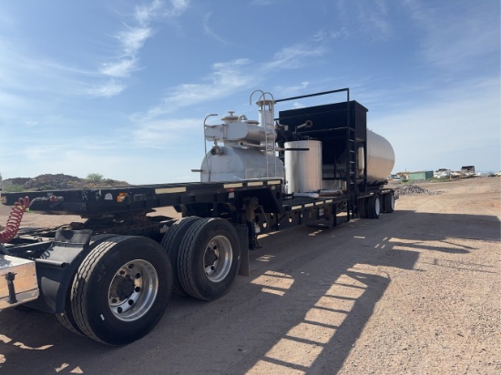 2006 Transcraft 53' Step Deck Trailer w/Sealcoat/Boiler/Vacuum for