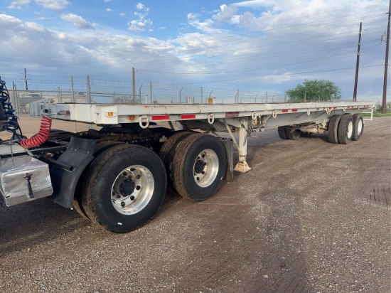 1989 Great Dane GPES-240-65 Stretch Flatbed Trailer