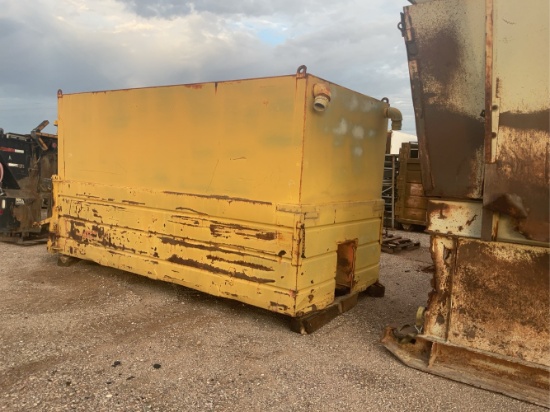 14' L X 7' W X 7'6" T Enclosed Dump Bed