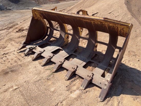 9’6” Loader Brush Bucket