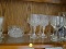 (DR) NEXT SHELF OF #159, SET OF 8 WILD TURKEY BEER GLASSES, FOUR MARGARITA GLASSES, TWO BRANDY