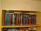 (BBB)TOP SHELF OF BOOKCASE #1 LOT OF MISC. BOOKS, ROMANCE AND MORE, MARTHA GRIMES, VICTORIA HOLT AND